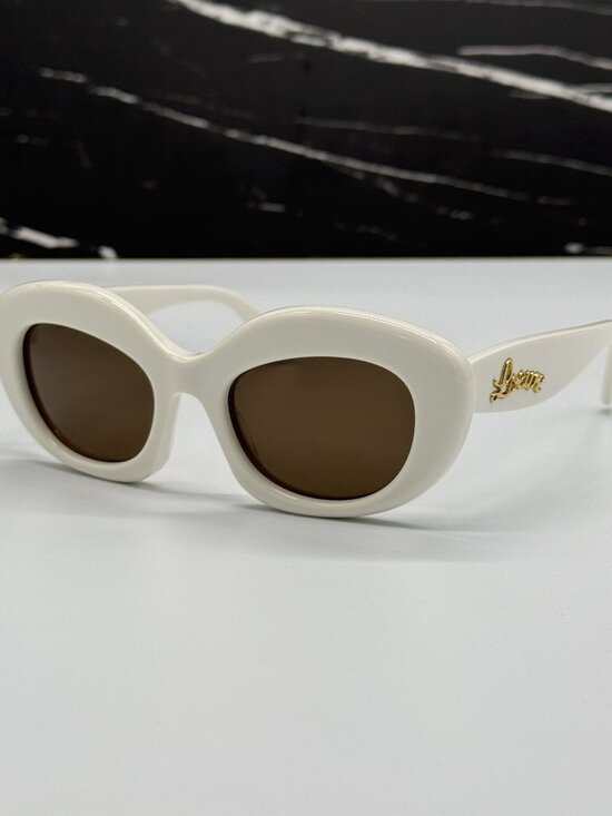 NEW LOEWE LW40153I 25E SUNGLASSES WHITE WOMEN EYEWEAR LOEWE main image 8